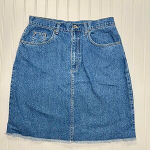 Liz Claiborne Women's Vintage Denim Skirt Size 12